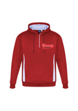 Kids Red Half Zip Hoodie